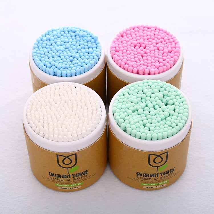 200PCS/Box  Bamboo Cotton Swab Wood Sticks Soft Cotton Pad, 200PCS/Box(Pink), 200PCS/Box(Blue), 200PCS/Box(Green), 200PCS/Box(White), 200PCS/Box(Black)