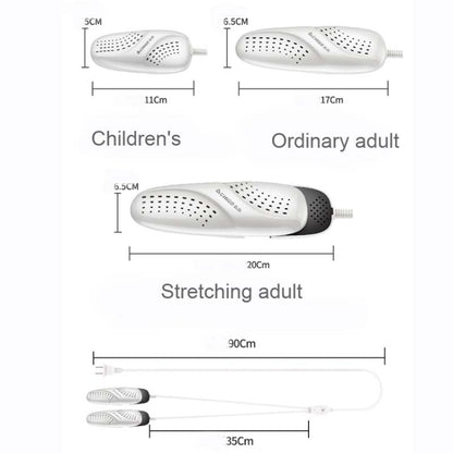Chigo 220V Shoe Dryer Household Adult And Child Warm Shoe Dryer, CN Plug, 07 Children Blue, 07 Children Pink, 07 Adult Ordinary, 07 Adult Retractable, Adult Timing, Telescopic Timing, 02 Models, 02 Timing, Children White Timing