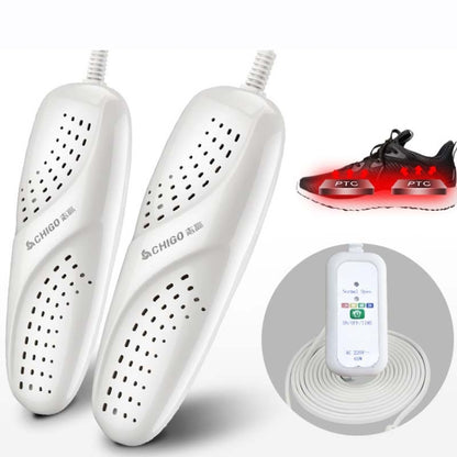 Chigo 220V Shoe Dryer Household Adult And Child Warm Shoe Dryer, CN Plug, 07 Children Blue, 07 Children Pink, 07 Adult Ordinary, 07 Adult Retractable, Adult Timing, Telescopic Timing, 02 Models, 02 Timing, Children White Timing
