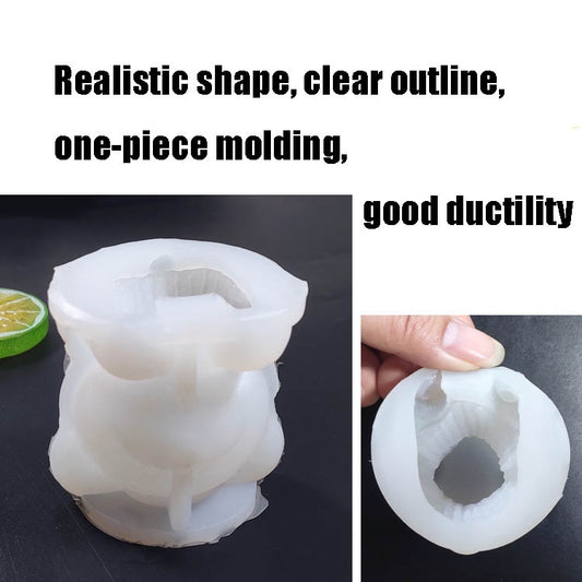 Cartoon Milk Tea Coffee Bear Ice Cube Silicone Mold Aromatherapy Candle Plaster Epoxy Mold, MC-98, MC-152, MC-153, MC-154, MC-149, MC-150, MC-143, MC-151