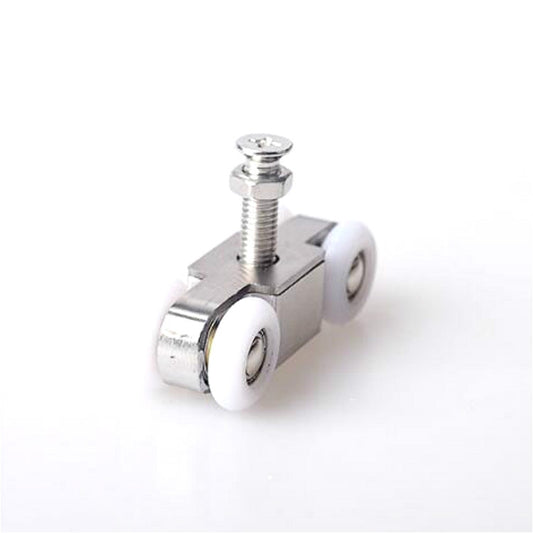 Stainless Steel Sliding Door Hanging Wheel Silent Smooth And Wear-Resistant Sliding Door Pulley Nylon Hanging Rail, 4 Wheels