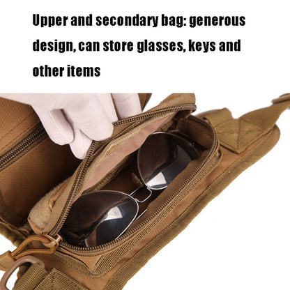 A90 Waterproof Oxford Cloth Messenger Bag Photography Equipment Sports Leg Bag, Black, Brown, Army Green