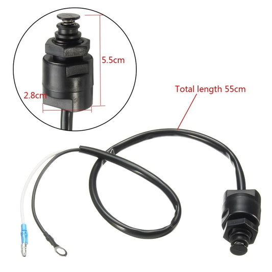 Universal Boat Outboard Engine Motor Kill Stop Switch Safety Tether Lanyard Motorcycle Switches, Outboard Engine Motor