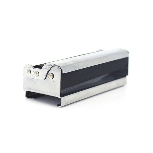 2 PCS Automatic Metal Cigarette Maker With Lid, Specification: 7.3x2.6x2cm, 7.3x2.6x2cm