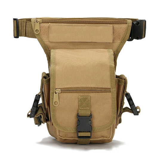 B05 Wild Fishing Portable Waist Bag Outdoor Sports Multifunctional Leg Bag, Khaki, Black, Army Green