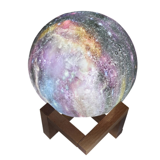 3D Moon Lamp Children Gift Table Lamp Painted Starry Sky LED Night Light, 15cm Touch Control 3-colors 1W, 15cm Pat Control 3-colors 1W, 15cm Remote Control 16-colors 1W, 15cm Touch Control 7-colors 1W, 8cm Touch Control 3-colors 1W���������������������...