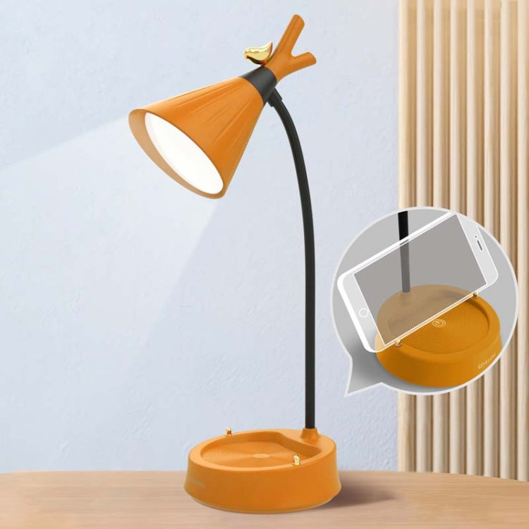 GIVELONG Forest Bird LED Touch Usb Table Lamp With Mobile Phone Holder Bedroom Bedside Night Light, GL361-1 Red, GL361-2 Yellow, GL361-3 Blue, GL361-4 Green, GL362-1 Pink, GL362-2 Yellow, GL362-3 Blue, GL362-4 Green, GL363-1 Red, GL363-2 Yellow��������...