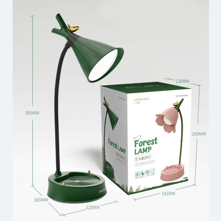 GIVELONG Forest Bird LED Touch Usb Table Lamp With Mobile Phone Holder Bedroom Bedside Night Light, GL361-1 Red, GL361-2 Yellow, GL361-3 Blue, GL361-4 Green, GL362-1 Pink, GL362-2 Yellow, GL362-3 Blue, GL362-4 Green, GL363-1 Red, GL363-2 Yellow��������...