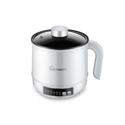Multi-Function Electric-Cooker Mini Dormitory Student Cooking Rice Stir Frying Non-Stick Pot, 110V US Plug