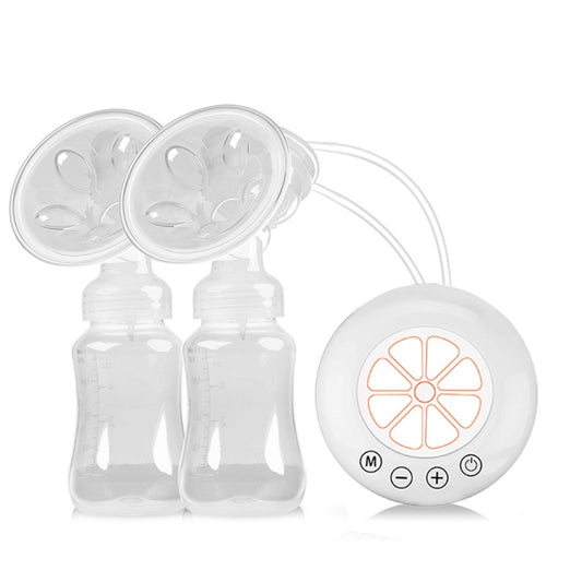 Large Suction Smart Electric Bilateral Breast Pump 12-Speed Silent Breast Pump, White, Pink, Yellow, Blue