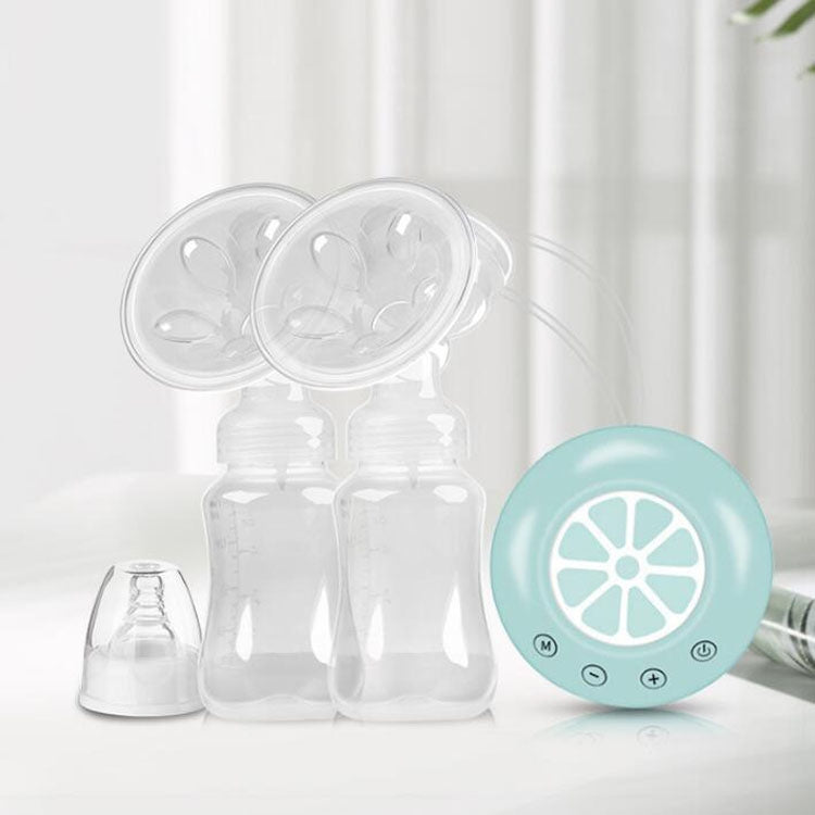 Large Suction Smart Electric Bilateral Breast Pump 12-Speed Silent Breast Pump, White, Pink, Yellow, Blue