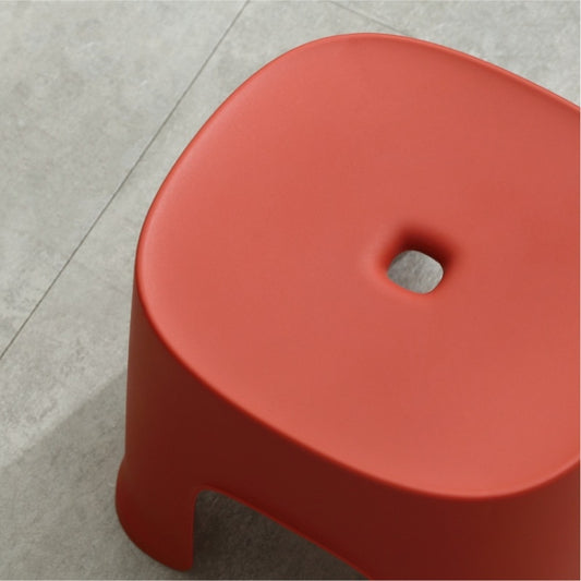 Household Bathroom Row Stools Plastic Stools Thickened Low Stools Square Stools Small Benches, Maple Yellow Children, Retro Red Children, Light Green Children, Black Children, Pink Adult, Maple Yellow Adult, Milk White Adult, Black Adult