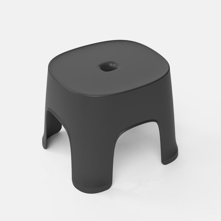 Household Bathroom Row Stools Plastic Stools Thickened Low Stools Square Stools Small Benches, Maple Yellow Children, Retro Red Children, Light Green Children, Black Children, Pink Adult, Maple Yellow Adult, Milk White Adult, Black Adult