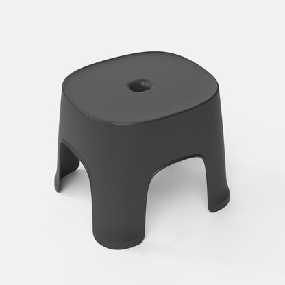 Household Bathroom Row Stools Plastic Stools Thickened Low Stools Square Stools Small Benches, Maple Yellow Children, Retro Red Children, Light Green Children, Black Children, Pink Adult, Maple Yellow Adult, Milk White Adult, Black Adult