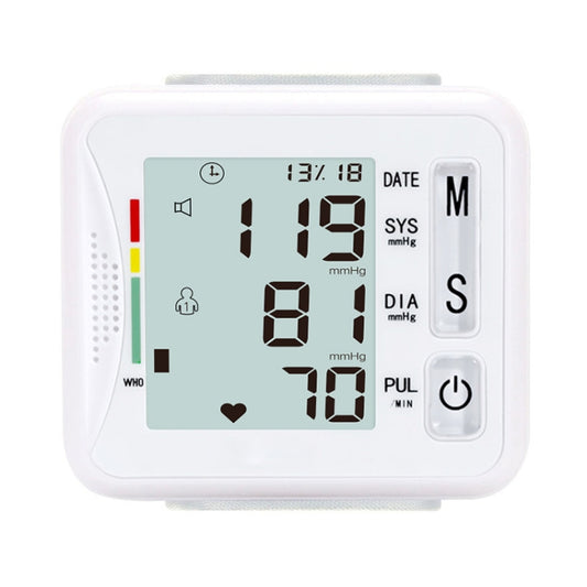 KWL-W01 Home Automatic Smart Wrist Electronic Sphygmomanometer, English With Voice, English Without Voice