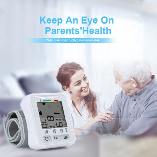 KWL-W01 Home Automatic Smart Wrist Electronic Sphygmomanometer, English With Voice, English Without Voice