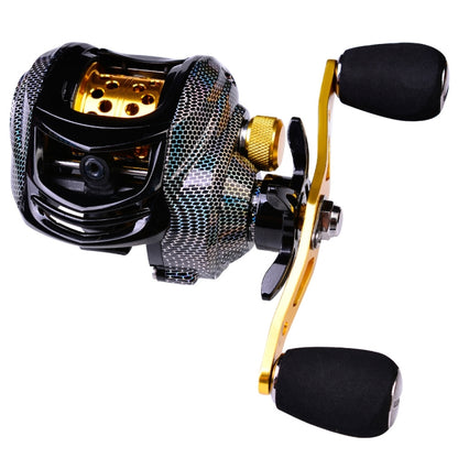 PROBEROS Metal Drop Wheel 18+1 Axis Lure Fish Wheel, Style: