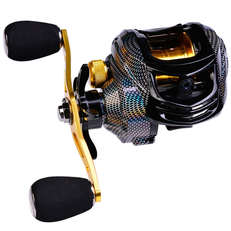 PROBEROS Metal Drop Wheel 18+1 Axis Lure Fish Wheel, Style:
