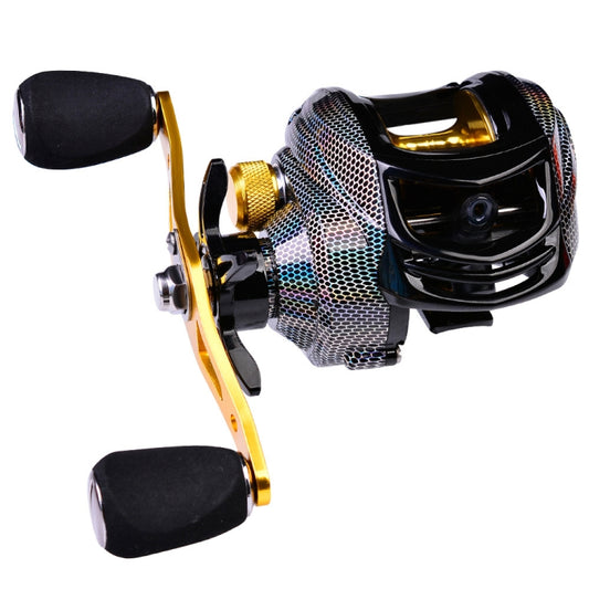 PROBEROS Metal Drop Wheel 18+1 Axis Lure Fish Wheel, Style: