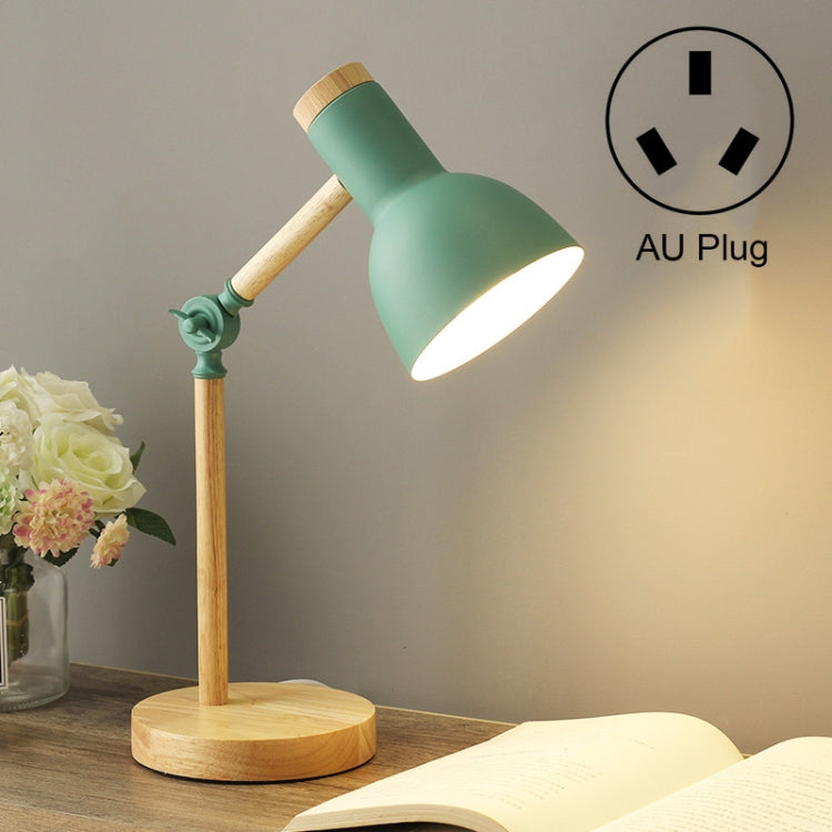 T1062 Dormitory Eye Protection Desk Lamp Bbedroom Bedside Wood Lamp