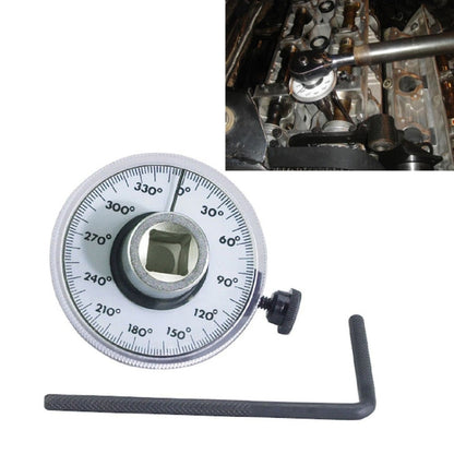 1/2 Inch Adjustable Drive Torque Angle Gauge Auto Garage Tool Set, CYS-206