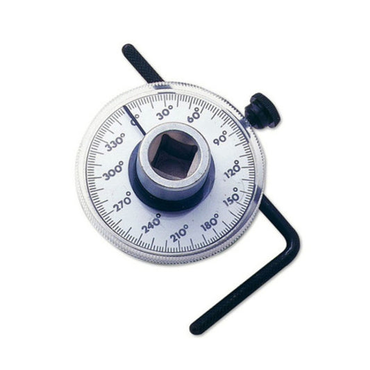 1/2 Inch Adjustable Drive Torque Angle Gauge Auto Garage Tool Set, CYS-206