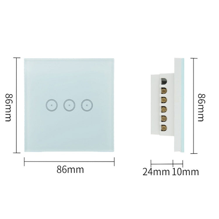 Wifi Wall Touch Panel Switch Voice Control Mobile Phone Remote Control, White 1 Gang (Zero Firewire Wifi ), White 2 Gang (Zero Firewire Wifi ), White 3 Gang (Zero Firewire Wifi ), Black 1 Gang (Zero Firewire Wifi ), Black 2 Gang (Zero Firewire Wifi  )�...