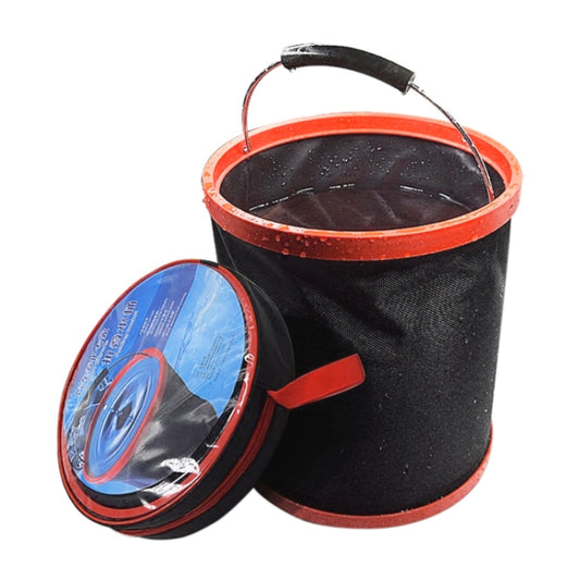 Car Washing Folding Telescopic Bucket Car Household Multifunctional Outdoor Portable Bucket, 12L Folding Telescopic Bucket