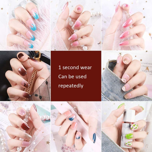 5 Sets Wear Nail Art Christmas Ballet Fake Nails Finished Product Removable Wear Nail, F741-1, F741-2, F741-3, F741-4, F741-5, F741-6, F741-7, F741-8, F741-9, F741-10, F741-11, F741-12, F741-13, F741-14, F741-15, F741-16, F741-17, F741-18, F741-19�����...