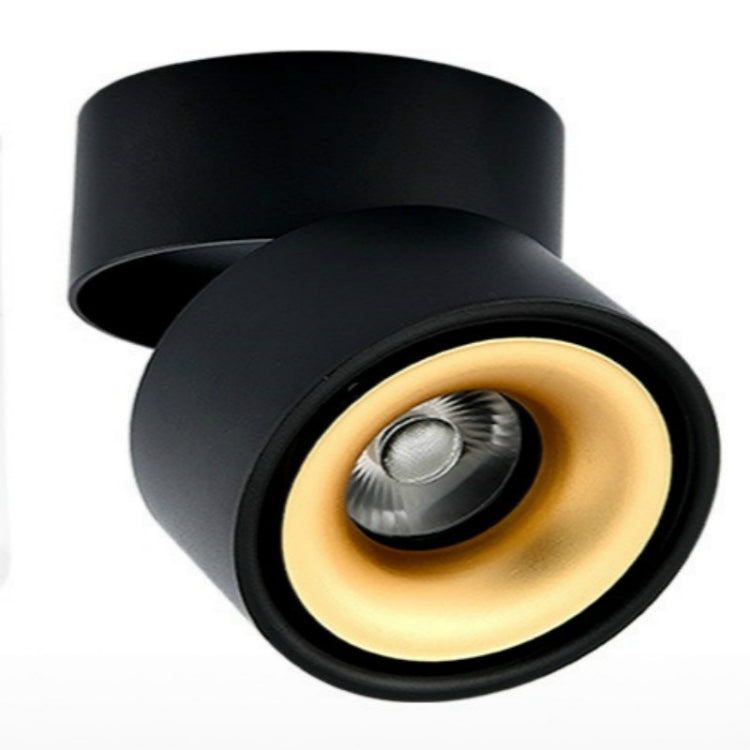 360 Degrees Rotatable Foldable COB LED Background Spot Light Surface Mounted Ceiling Lamp, 7W Warm White, 7W White, 5W Warm White, 10W Warm White, 10W White, 12W Warm White, 12W White