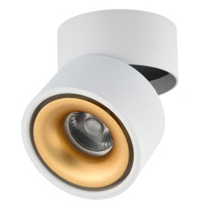 360 Degrees Rotatable Foldable COB LED Background Spot Light Surface Mounted Ceiling Lamp, 7W Warm White, 7W White, 5W Warm White, 10W Warm White, 10W White, 12W Warm White, 12W White