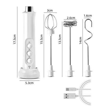 Whisk Household Electric Baking Mini Wireless Hand-Held Charging Stirrer Milk Frother