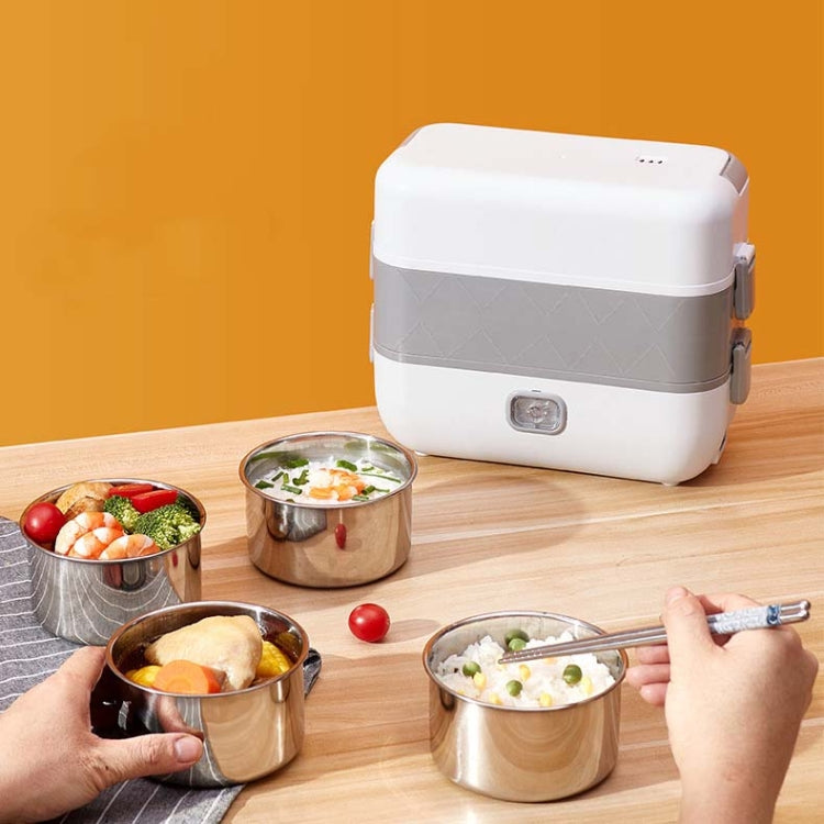 Lunch Box With Electric Heating And Heat Preservation Can Be Plugged In Barrel Office Worker Rice Cooker