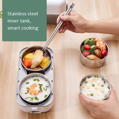Lunch Box With Electric Heating And Heat Preservation Can Be Plugged In Barrel Office Worker Rice Cooker