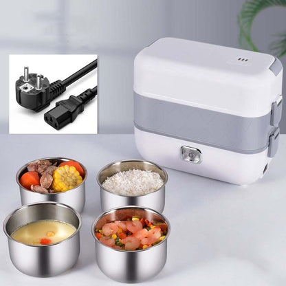 Lunch Box With Electric Heating And Heat Preservation Can Be Plugged In Barrel Office Worker Rice Cooker