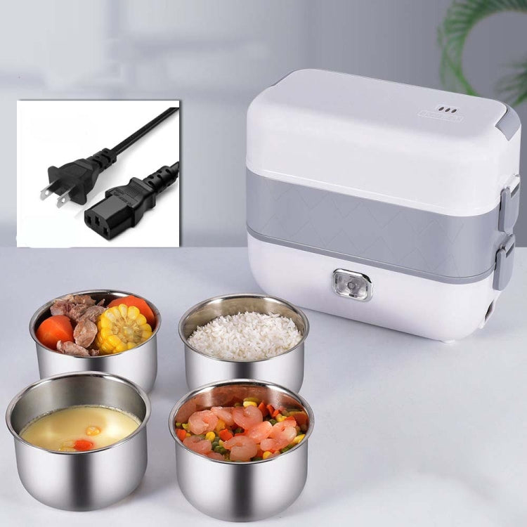 Lunch Box With Electric Heating And Heat Preservation Can Be Plugged In Barrel Office Worker Rice Cooker