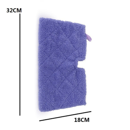 3 PCS Steam Cloth Cover Mop Accessories for Shark S3901 / S3501 / S3550 / S3601, White, Purple