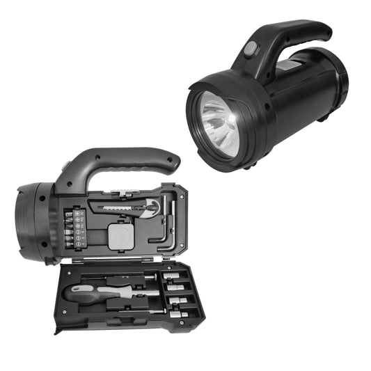 17 in 1 Outdoor Home Work Lighting Flashlight Tool Set Portable Lamp Hardware Tool Set, 17 In 1