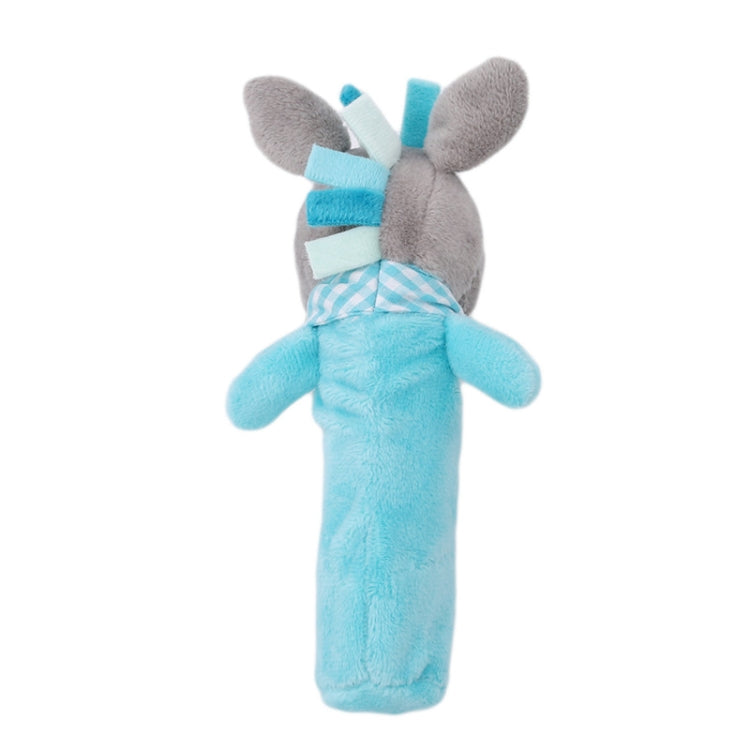 Cartoon Animal Hand Bell Rattle Interactive Toy Child Comfort Hand Grabbing Soft Plush Baby Toy