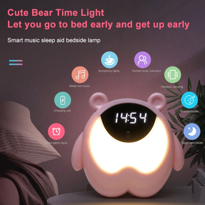 ساعة منبه ذكية لغرفة نوم الأطفال من Creative Time Light، أحادية اللون 3 واط، سبعة ألوان 3 واط