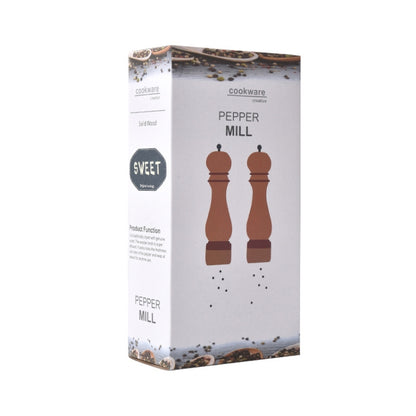 Beech 304 Stainless Steel Manual Pepper Grinder Ceramic Core Pepper Grinder, Specification: 8 Inch 2pcs (Color Box), Style 5, 5 inch, Style 5, 6 inch, Style 5, 8 inch, Style 5, 8 inch 2pcs
