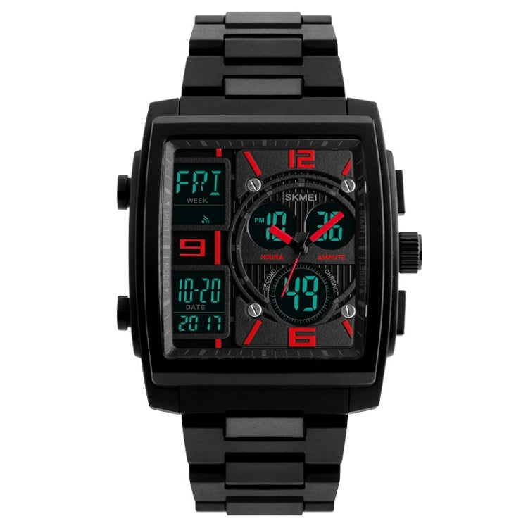 SKMEI 1274  Men Fashion Electronic Watch Multifunctional Outdoor Sports Watch