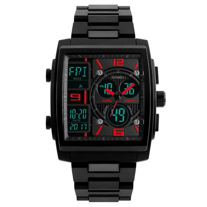 SKMEI 1274  Men Fashion Electronic Watch Multifunctional Outdoor Sports Watch