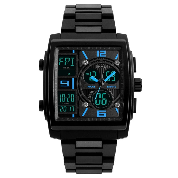 SKMEI 1274  Men Fashion Electronic Watch Multifunctional Outdoor Sports Watch