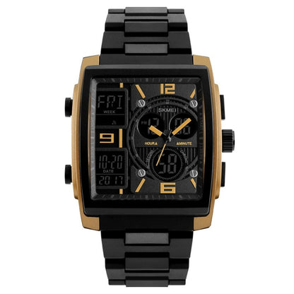 SKMEI 1274  Men Fashion Electronic Watch Multifunctional Outdoor Sports Watch