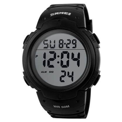 SKMEI 1068 Men Waterproof Outdoor Sports Digital Watch Student Fashion Watch