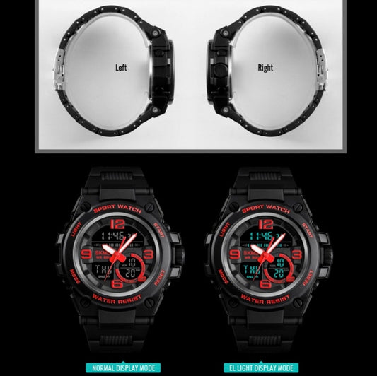 SKMEI 1452 Outdoor Sports Electronic Watch Multifunctional Waterproof Watch