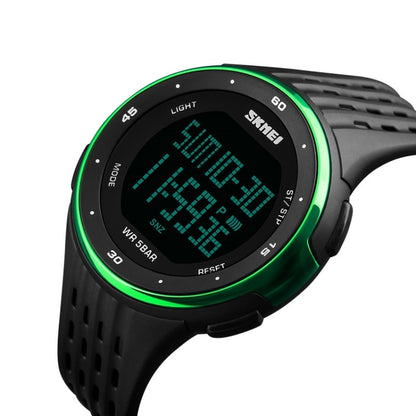 SKMEI 1219 Men Multi-Function Electronic Watch Outdoor Sports Watch