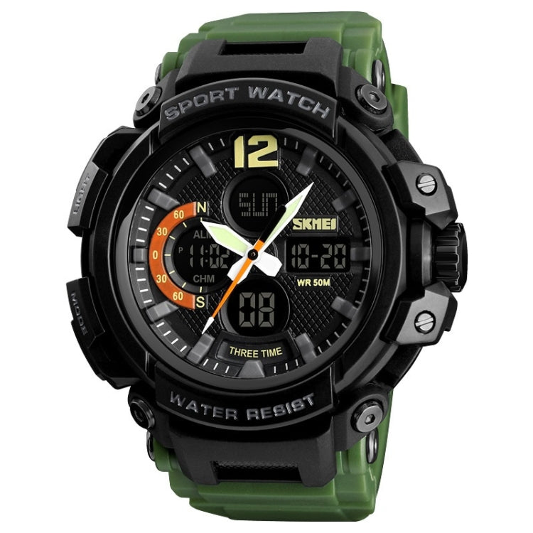 SKMEI 1343 Men Outdoor Sports Waterproof Watch Student Digital Watch
