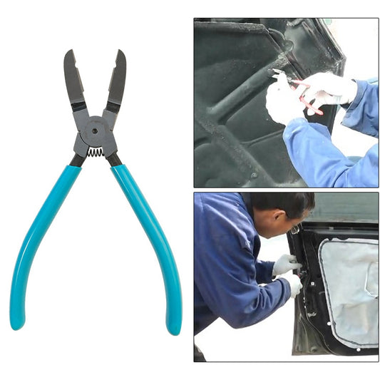 17.5cm Car Plier Auto Car Trim Clip Door Panel Diagonal Plier Rivets Fastener Trim Clip Cutter Remover Puller Tool, Trim Clip Pliers